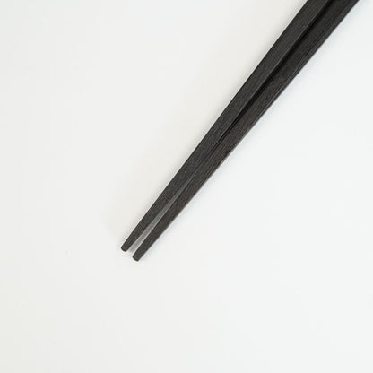 漆八角先黒檀 箸（24.0cm/22.0cm）