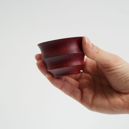 三様彩 ぐい呑み｜漆塗り酒器 高翆オリジナル