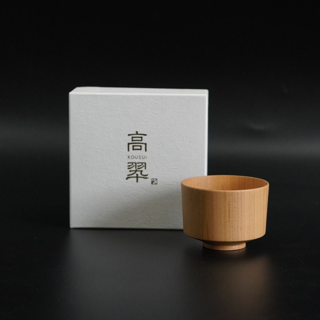 三様彩 ぐい呑み｜漆塗り酒器 高翆オリジナル